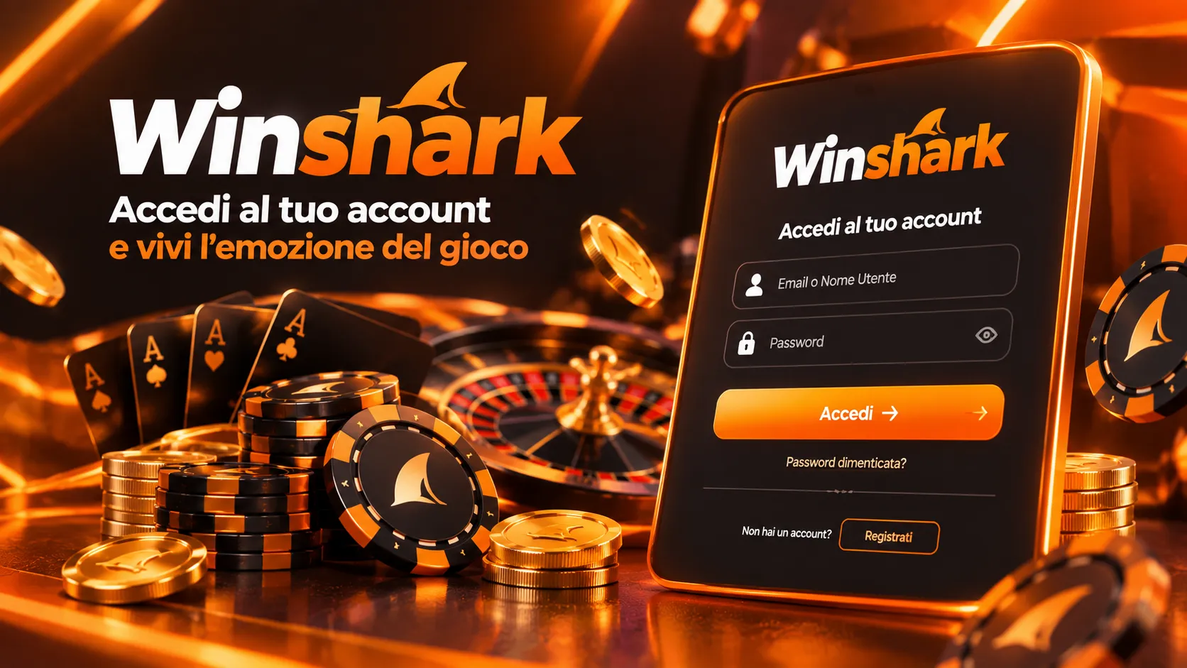Accedi a Winshark — Guida Completa al Login